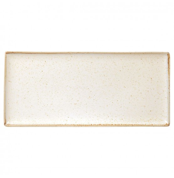 Seasons Oatmeal Rectangular Platter